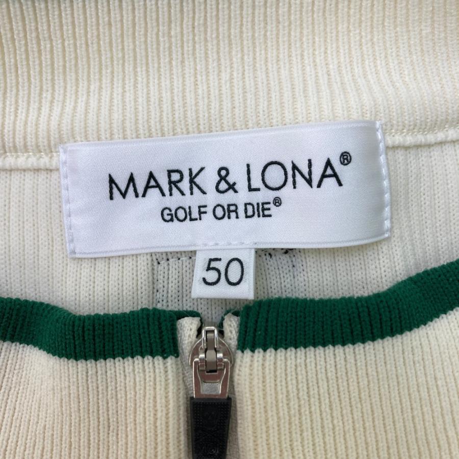 MARK&LONA マークアンドロナ 2024年モデル ハーフジップ ニット