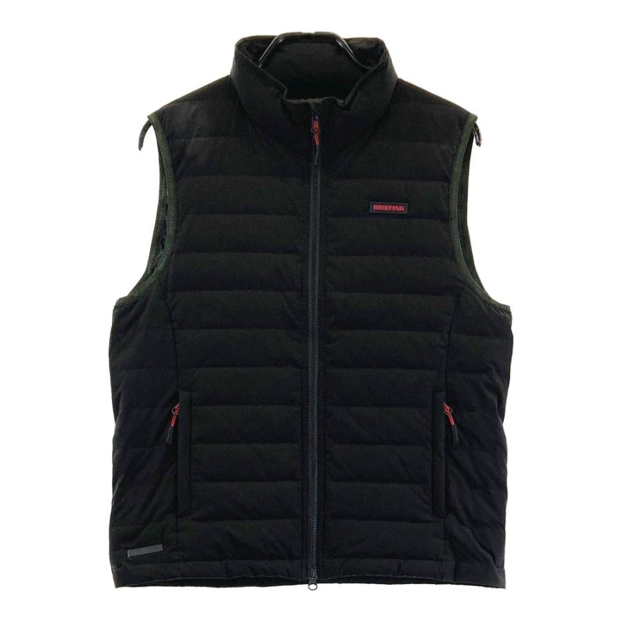 BRIEFING GOLF ブリーフィング ×TAION 電熱ダウンベスト ブラック系 S  