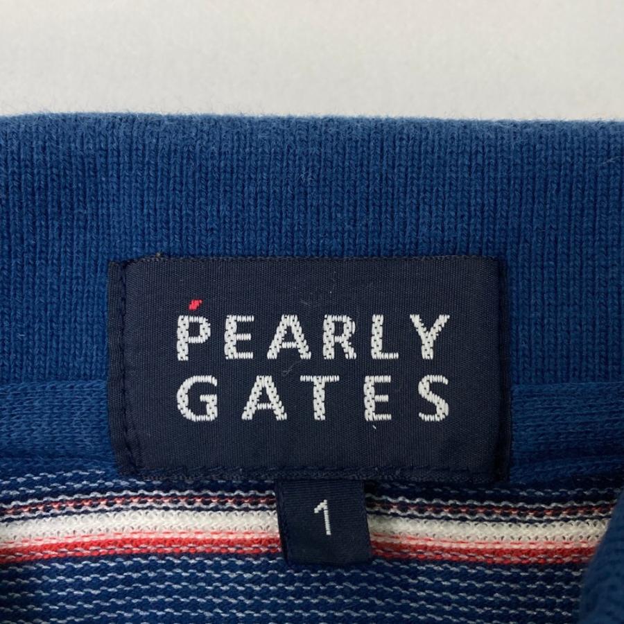 PEARLY GATES（パーリーゲイツ） 半袖ポロシャツ スヌーピー ボーダー