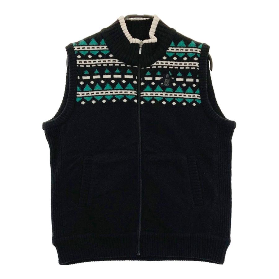 Munsingwear 黒 ノースリーブ ダウンベスト レディース ゴルフ