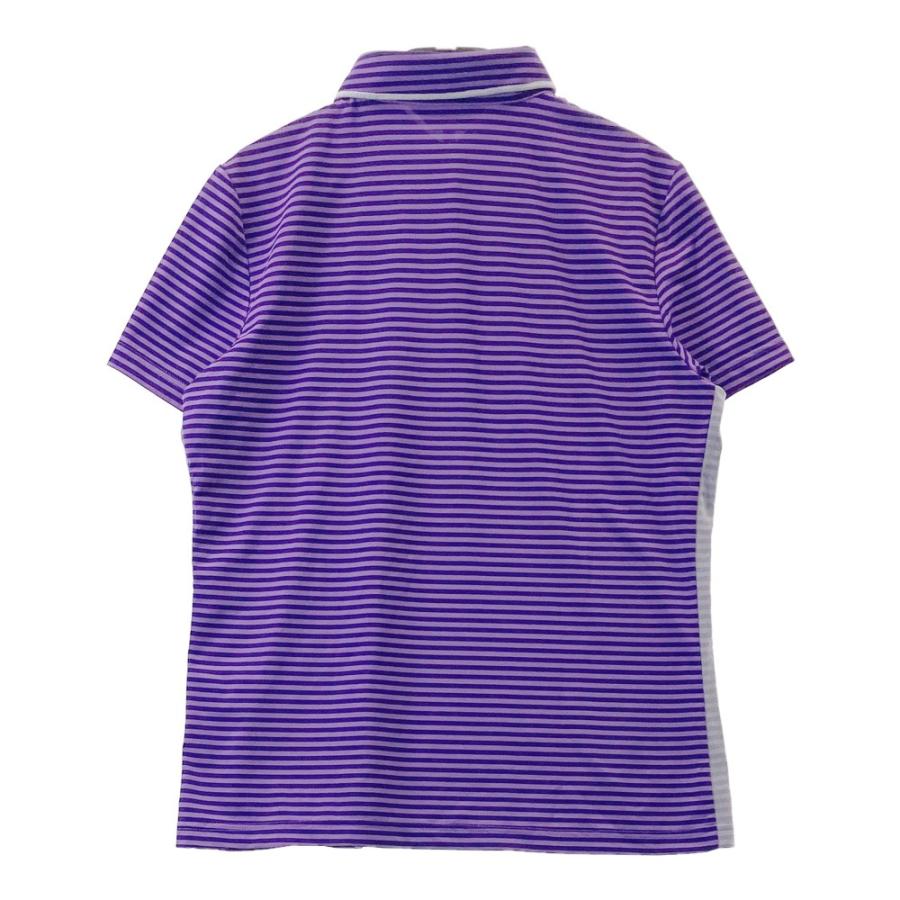 ランバンスポール ゴルフ ポロシャツ 日本製 パープル ドット サイズ40 ランバンスポール ゴルフ ポロシャツ 日本製 パープル ドット