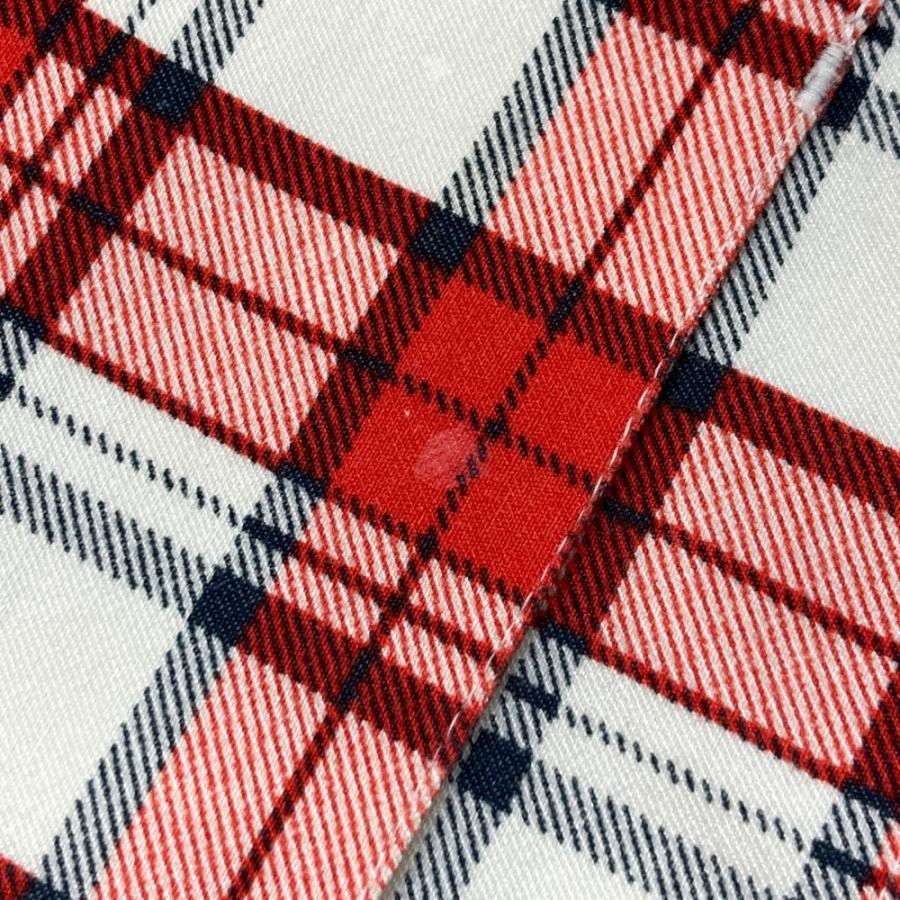 FILA GOLF フィラゴルフ ストレッチスカート チェック柄 ホワイト系 S