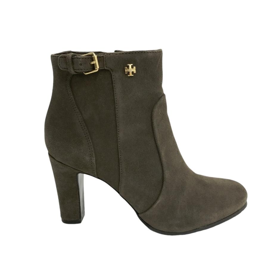 TORY BURCH トリーバーチ 31138372 スエード ショートブーツ カーキ系 