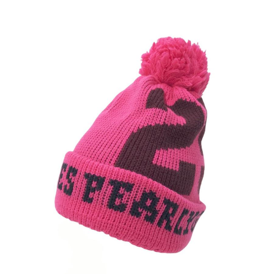 PEARLY GATES（パーリーゲイツ） 25周年 ニット帽 ピンク系 FR ゴルフ