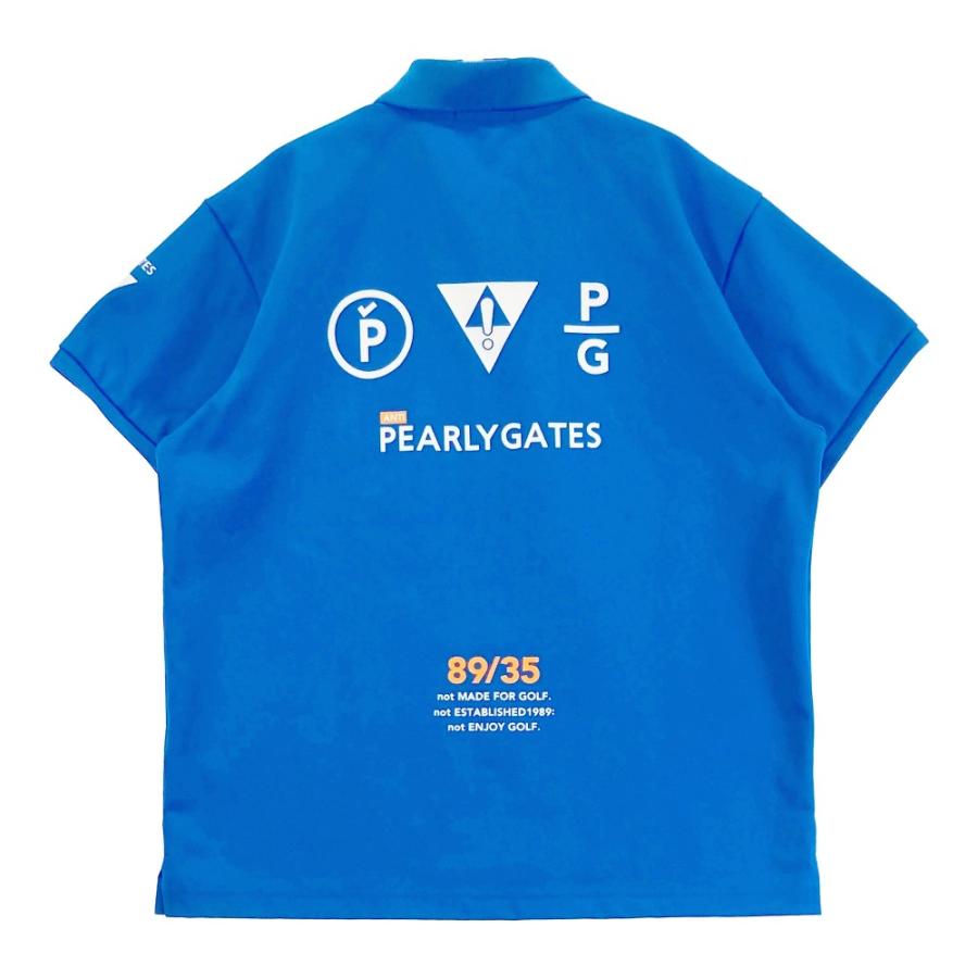 PEARLY GATES パーリーゲイツ 2024年モデル 半袖ポロシャツ ブルー系 1