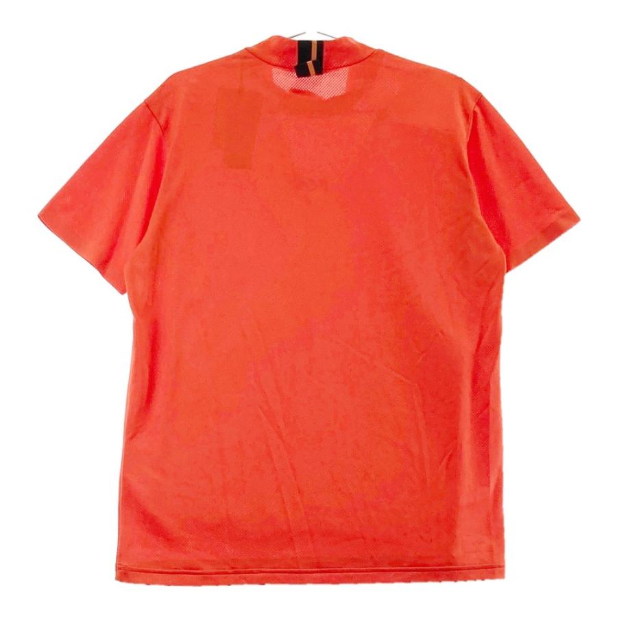 PEARLY GATES パーリーゲイツ ハイネック半袖Tシャツ オレンジ系 PEARLY GATES パーリーゲイツ ハイネック半袖Tシャツ オレンジ系