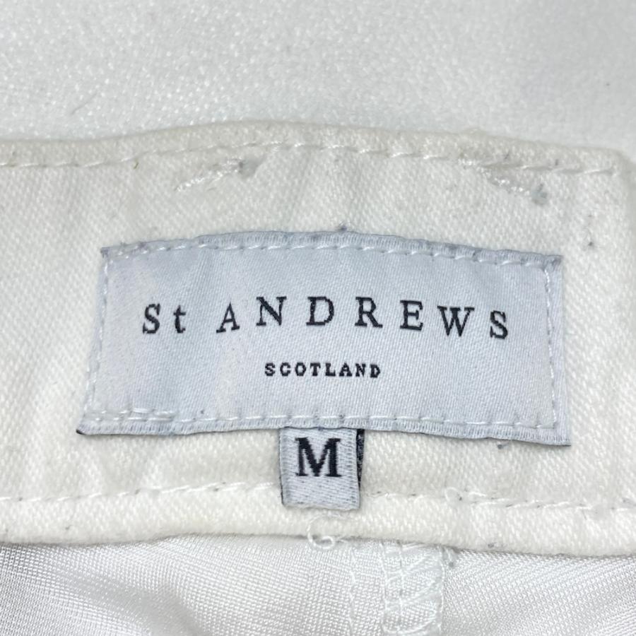 ○★新品未使用　St ANDREWS　サッカーストレッチスカート　S　ホワイト St ANDREWS 【新品】ST セントアンドリュース 043-3234852/2023