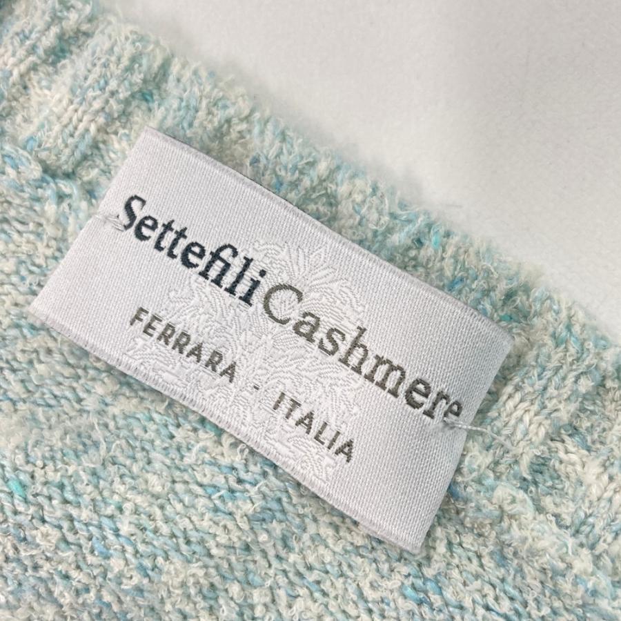 settefili cashmere セッテフィーリ カシミア 半袖 ニット settefili cashmere セッテフィーリ カシミア 半袖 ニット