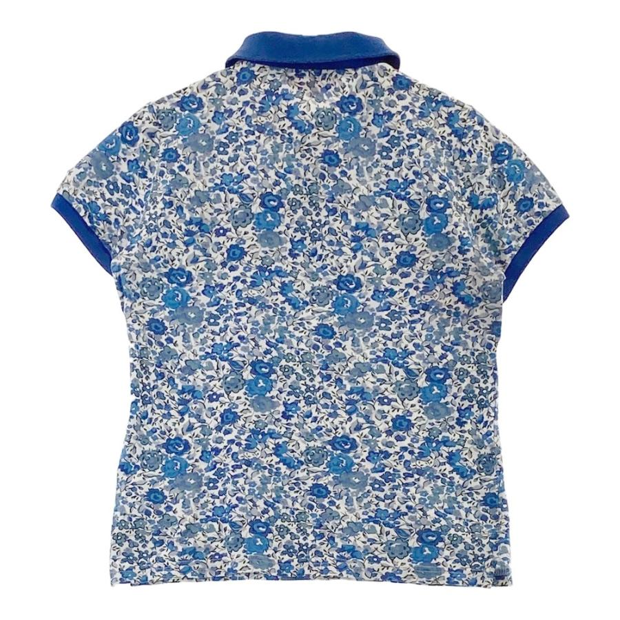 BEAMS GOLF ビームスゴルフ ノースリーブポロシャツ ゴルフ柄 ネイビー