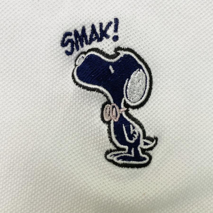 PEARLY GATES（パーリーゲイツ） ×PEANUTS 半袖ポロシャツ スヌーピー