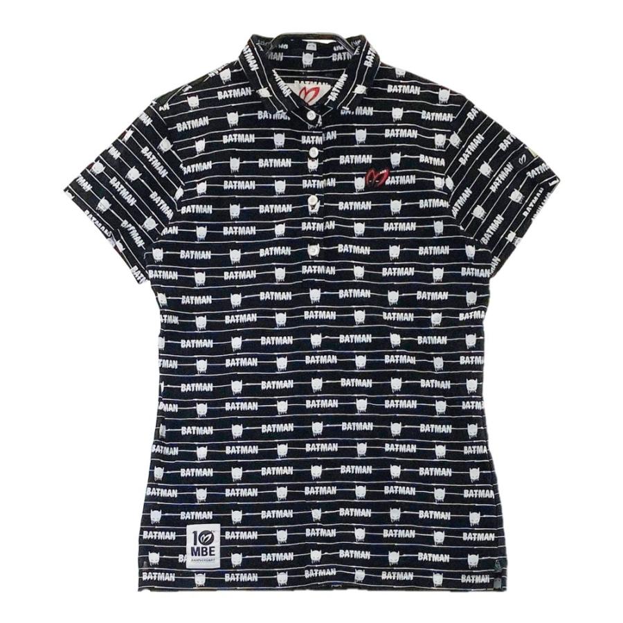 値下げ！美品マスターバニーエディション ×BATMAN 10周年モデル 半袖ポロ MASTER BUNNY EDITION マスターバニーエディション ×BATMAN、10