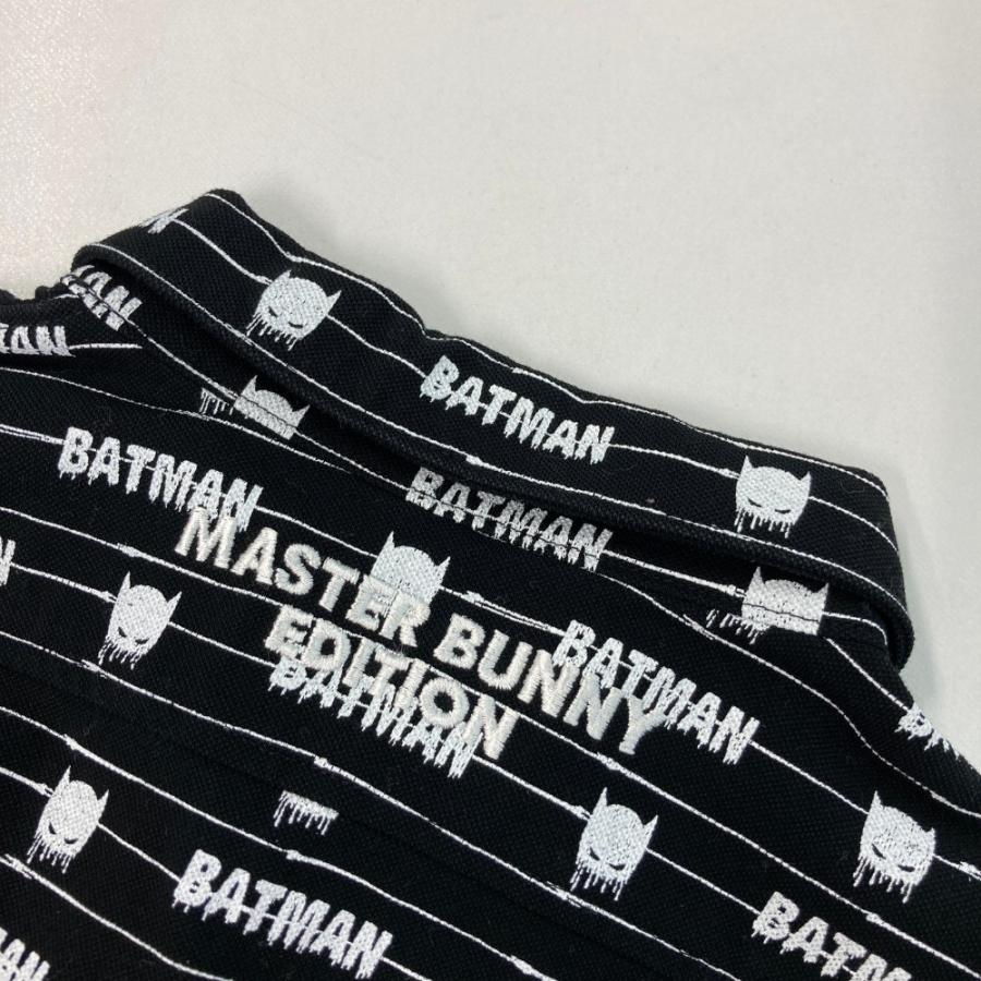 値下げ！美品マスターバニーエディション ×BATMAN 10周年モデル 半袖ポロ 値下げ！美品マスターバニーエディション ×BATMAN 10周年モデル