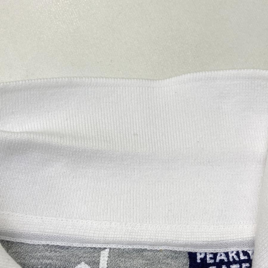 PEARLY GATES パーリーゲイツ  ノースリーブ ポロシャツ 総柄 グレー系 0 ゴルフウェア レディースの画像