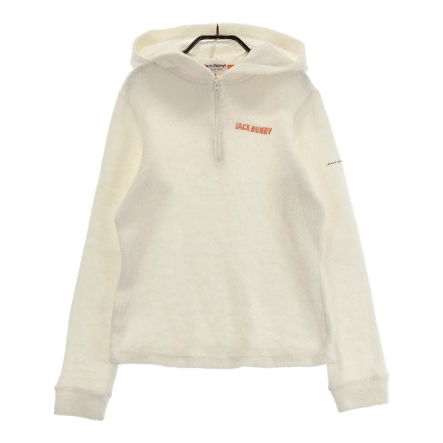 ジャックバニー パーカー Sサイズ 白 ゴルフウェア 新品未使用✨️ Jack Bunny!!（ジャックバニー） JACK BUNNY 長袖ニットパーカー
