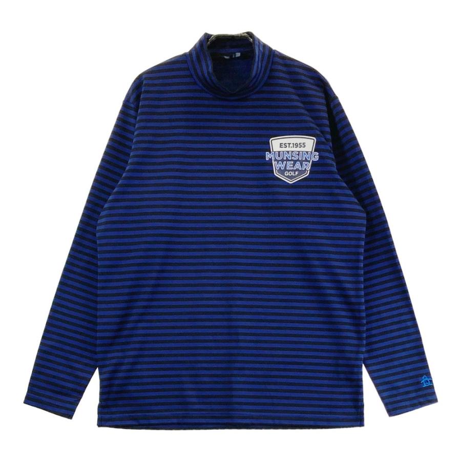 MUNSING WEAR マンシングウェア 2022年モデル 裏起毛 ハイネック 長袖T  