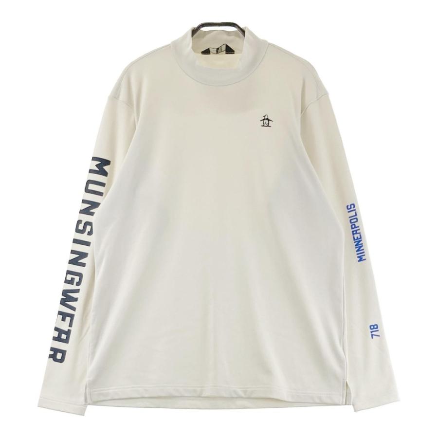 MUNSING WEAR マンシングウェア MGMQJB16 裏起毛 ハイネック 長袖T  