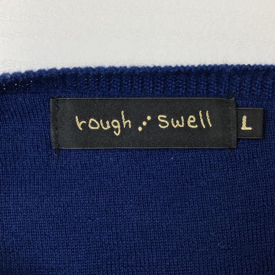 ROUGH&SWELL ラフアンドスウェル ニットセーター グリーン系 L