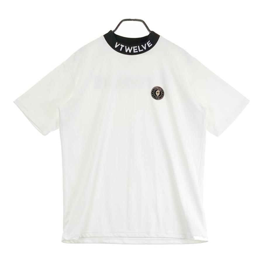 V12 2024年春夏モデル半袖モックネックXL