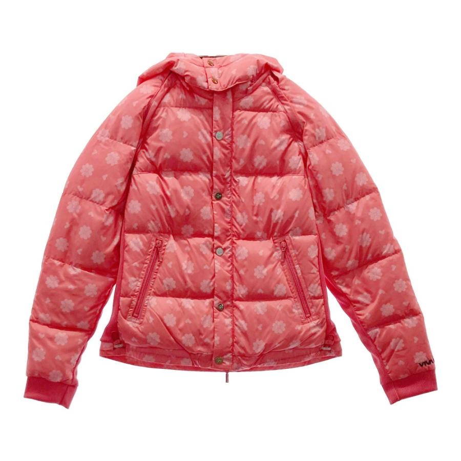 VIVA HEART ファー付きジャケット 40サイズ ホワイト/ピンク VIVA HEART ファー付きジャケット 40サイズ ホワイト/ピンク