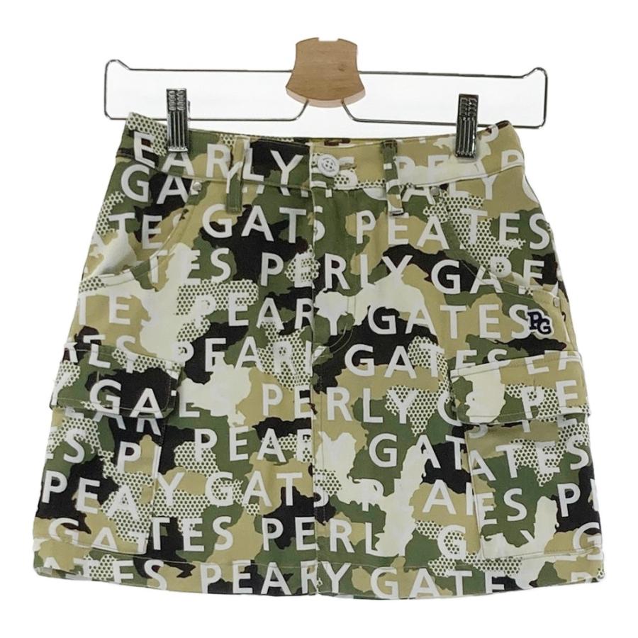 PEARLY GATES パーリーゲイツ ストレッチ スカート カモフラ柄 PEARLY GATES パーリーゲイツ ストレッチ スカート カモフラ柄