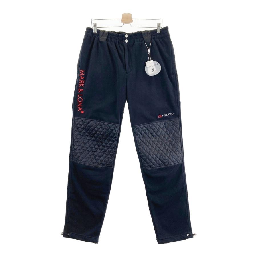 MARK&LONA フリースパンツ ブラック MARK&LONA フリースパンツ ブラック 【公式通販】