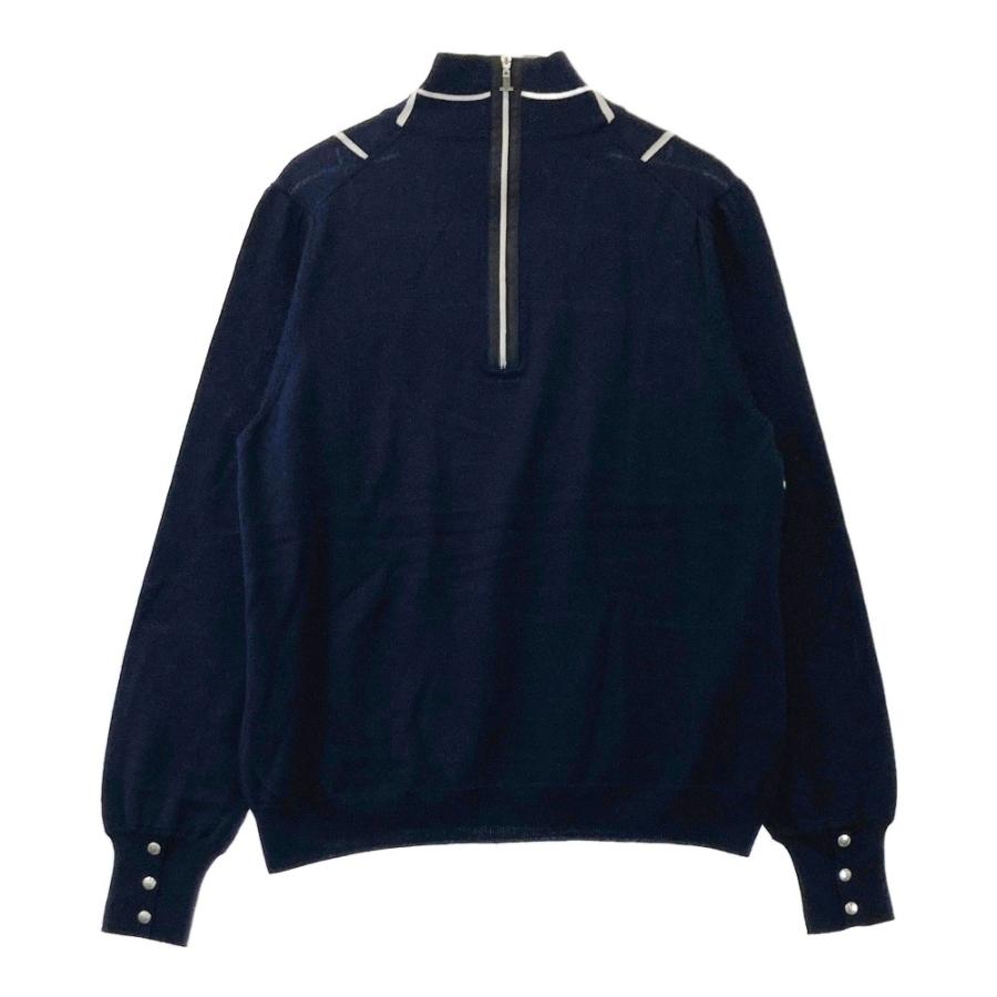 LANVIN SPORT ランバン スポール ハイネック ニットセーター 格子柄 