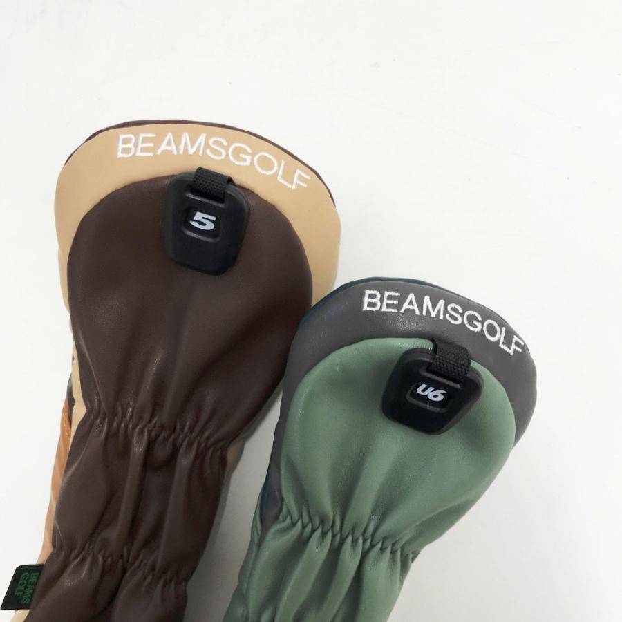 BEAMS GOLF ビームスゴルフ 2022年モデル ヘッドカバー 4点セット 
