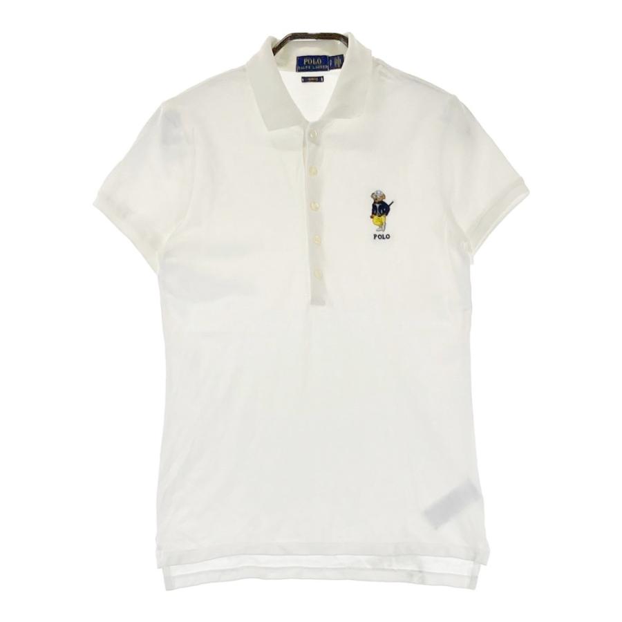 POLO GOLF ラルフローレンベア刺繍半袖ポロシャツ
