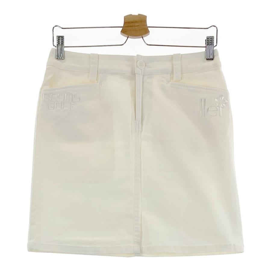 BEAMS GOLF（ビームス ゴルフ） ストレッチスカート ホワイト系 M