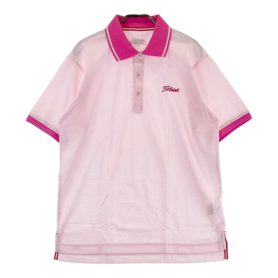 Titleist（タイトリスト） 半袖ポロシャツ ピンク系 L ゴルフ