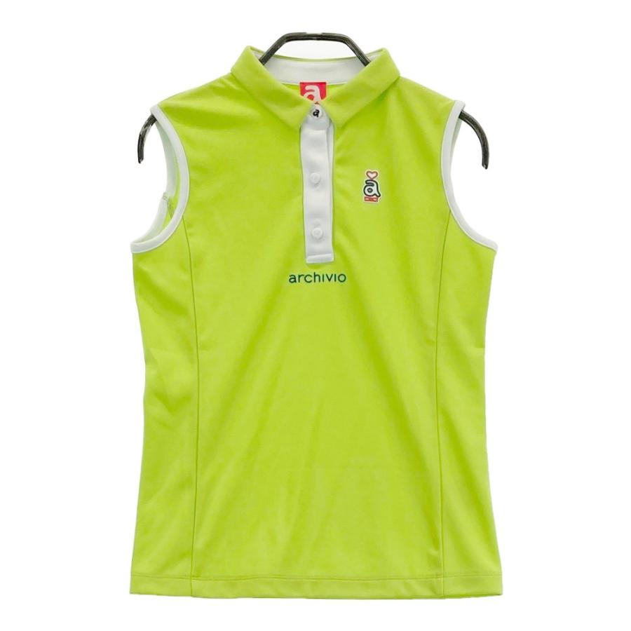 【美品】アルチビオレディースゴルフノースリーブプルオーバー黄色36 美品】アルチビオレディースゴルフノースリーブプルオーバー黄色36