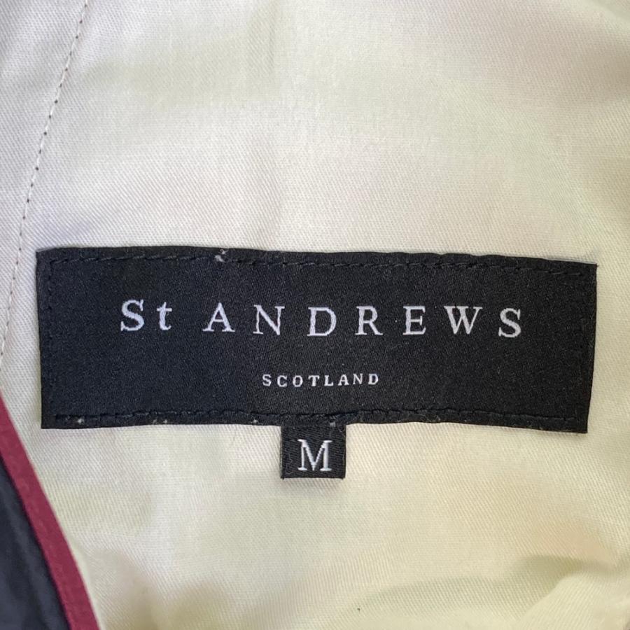 St ANDREWS セントアンドリュース ストレッチパンツ 総柄 ピンク系 M