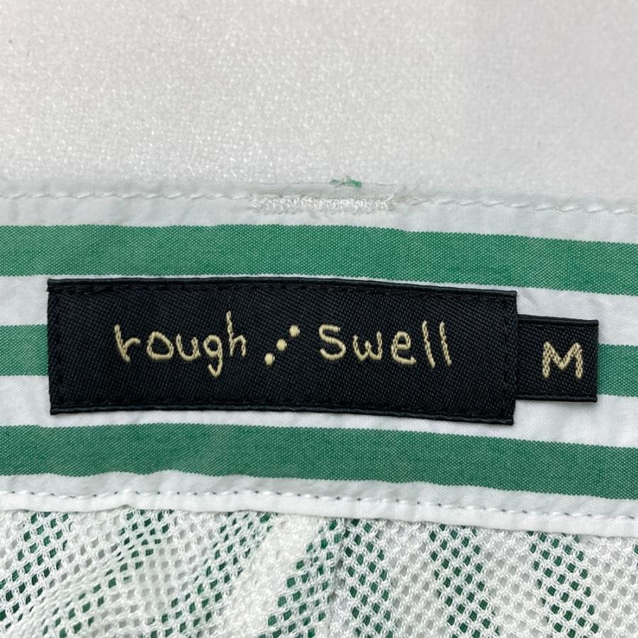rough&swell ラフアンドスウェル シャツ サイズM グリーン系 マ*ボ様 ROUGH SWELL グリーンシャツ Mサイズ rough&swell ラフ