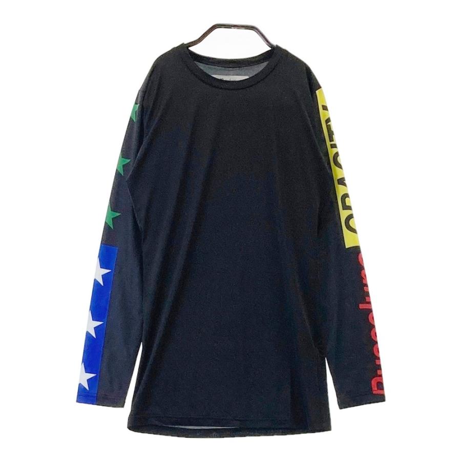 Russeluno 長袖シャツ インナーF ブラックお値下げ Russeluno RUSSELUNO ラッセルノ 長袖インナーTシャツ 星柄