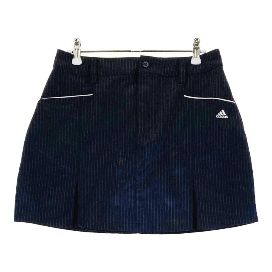 ADIDAS GOLF アディダスゴルフ A02275 スカート ストライプ柄 ネイビー