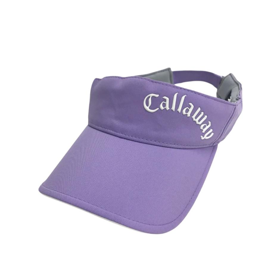 CALLAWAY キャロウェイ サンバイザー パープル系 ゴルフウェア