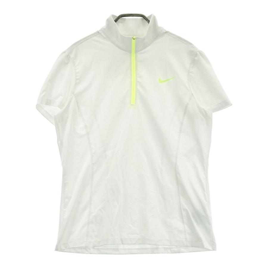 NIKE（ナイキ） NIKE GOLF ナイキゴルフ ハーフジップ 半袖Tシャツ 