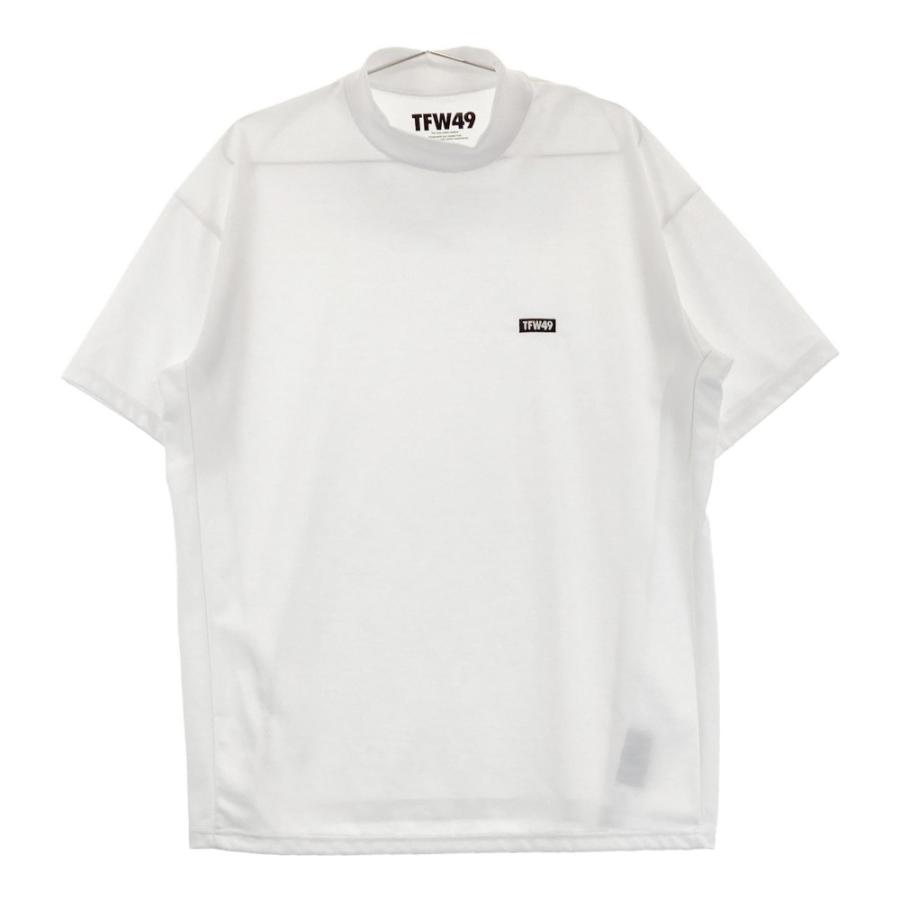 tfw49 モックネックシャツホワイト