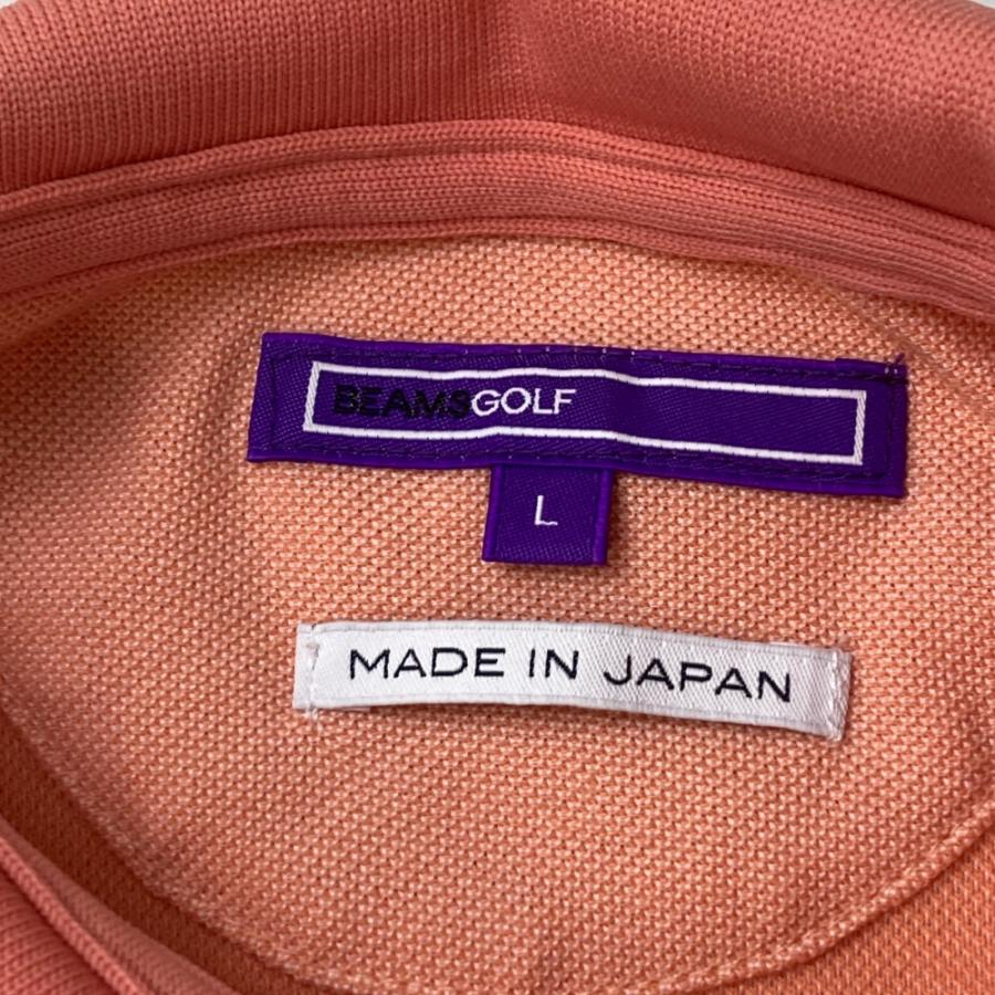 BEAMS GOLF（ビームス ゴルフ） 2023年モデル 半袖ポロシャツ ピンク系