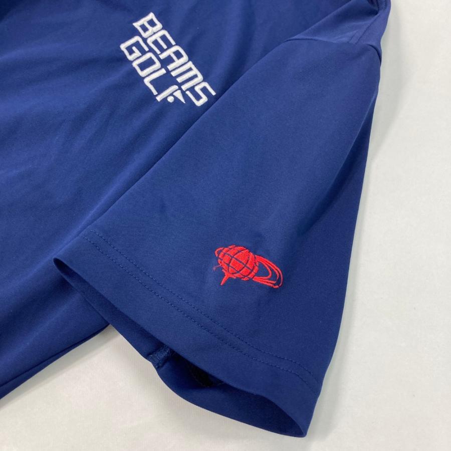 Beams Golf ノースリーブポロシャツ ネイビー 40%OFF価格／BEAMS GOLF ビームスゴルフ ノースリーブポロシャツ