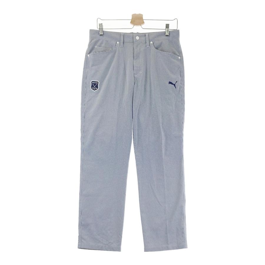 PUMA GOLF プーマゴルフ ストレッチパンツ ギンガムチェック柄 PUMA GOLF プーマゴルフ ストレッチパンツ ギンガムチェック柄