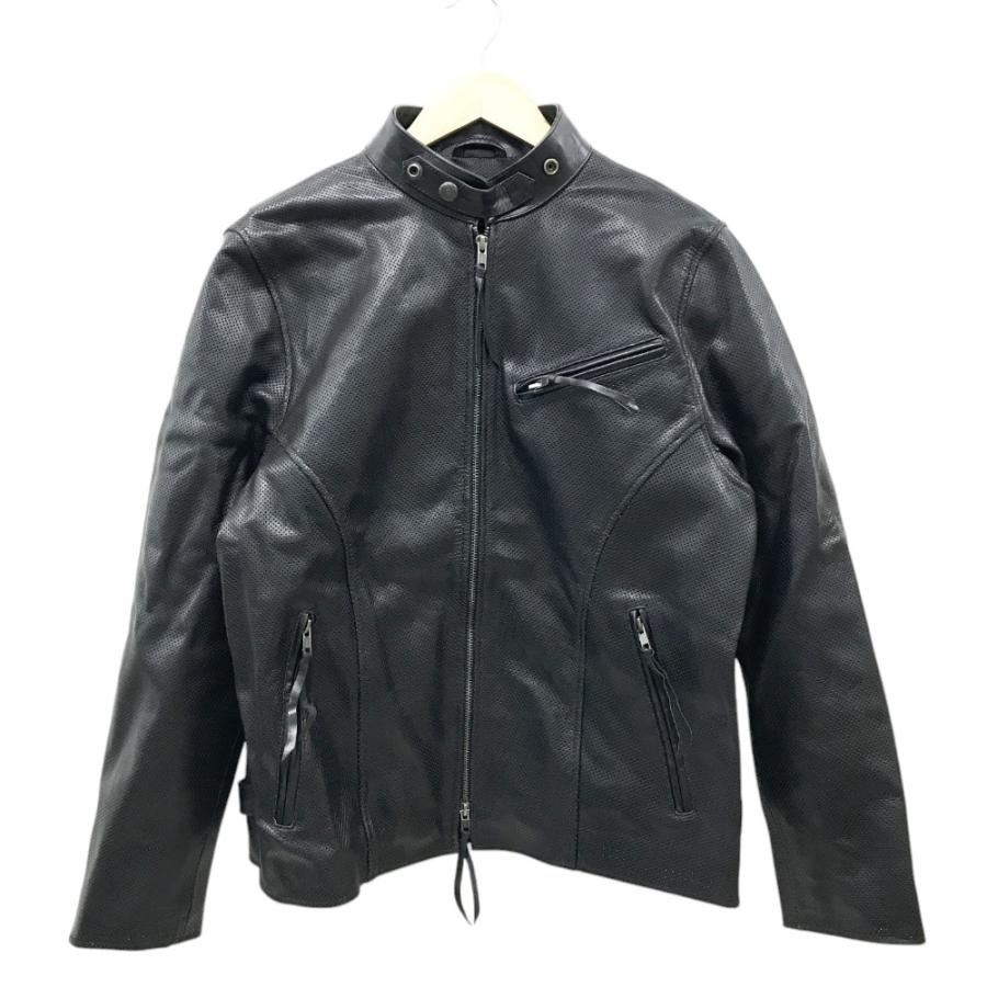 リューグーレザーパンチングジャケット Liugoo Leathers リューグーレザーズ レザー パンチング