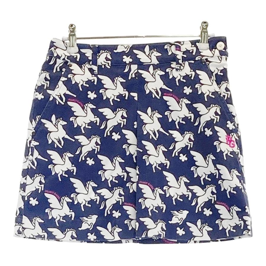 新品【パーリーゲイツ】スカート　ペガサス柄　ストレッチ　ネイビー系　レディース PEARLY GATES パーリーゲイツ ストレッチスカート ペガサス柄 ネイビー