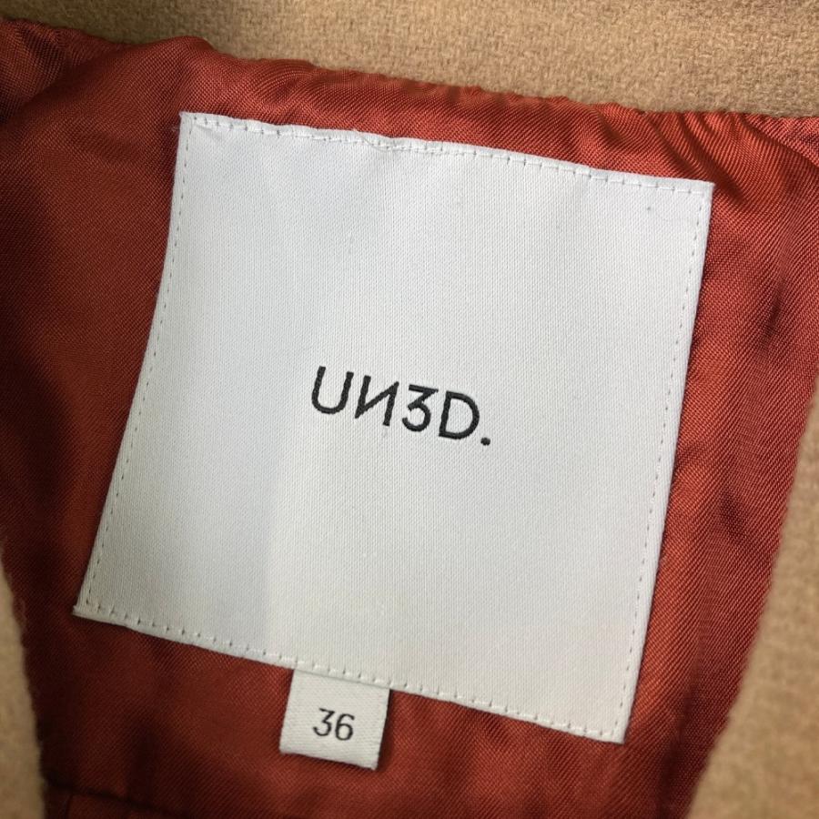 美品　UN3D.　アンスリード　ステンカラーコート　ベージュ　サイズ36 美品 UN3D. アンスリード ステンカラーコート ベージュ サイズ36