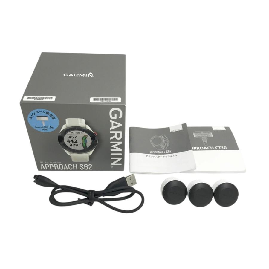 GARMIN ガーミン GPSゴルフウォッチ APPROACHS62 ホワイト系 ゴルフ 