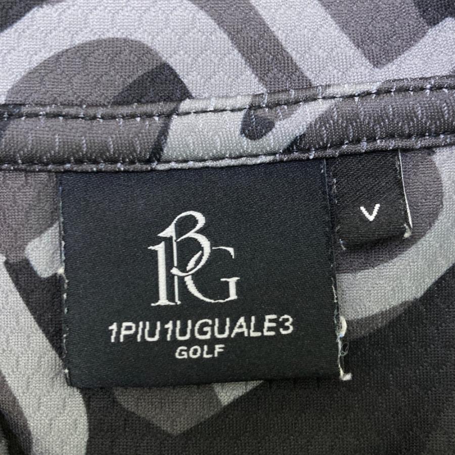 1PIU1UGUALE3 GOLF 2023年モデル ハイネック 半袖Tシャツ ロゴ 1PIU1UGUALE3 GOLF 2023年モデル ハイネック 半袖Tシャツ ロゴ