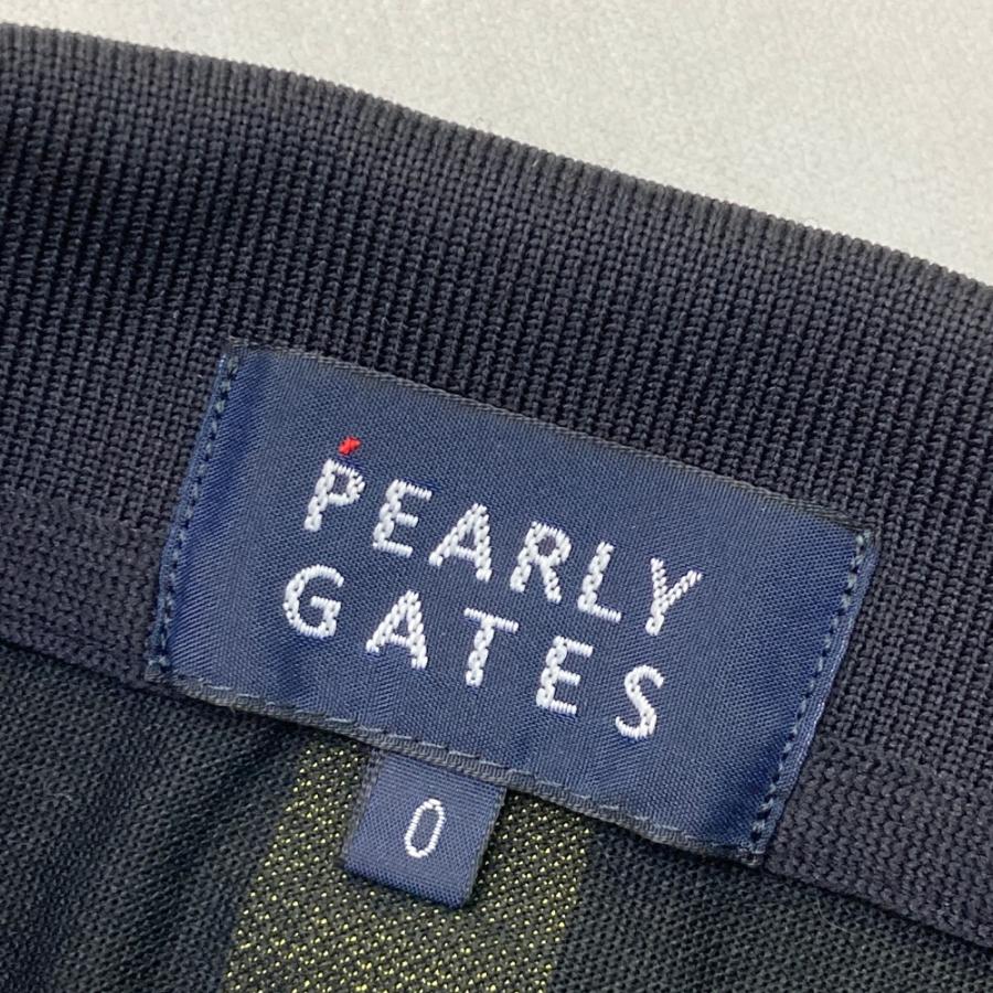 PEARLY GATES パーリーゲイツ 2023年モデル 半袖ポロシャツ  ブラック系 0 ゴルフウェア レディースの画像