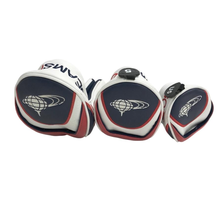 BEAMS GOLF ビームスゴルフ ヘッドカバー 4点セット トリコロール 