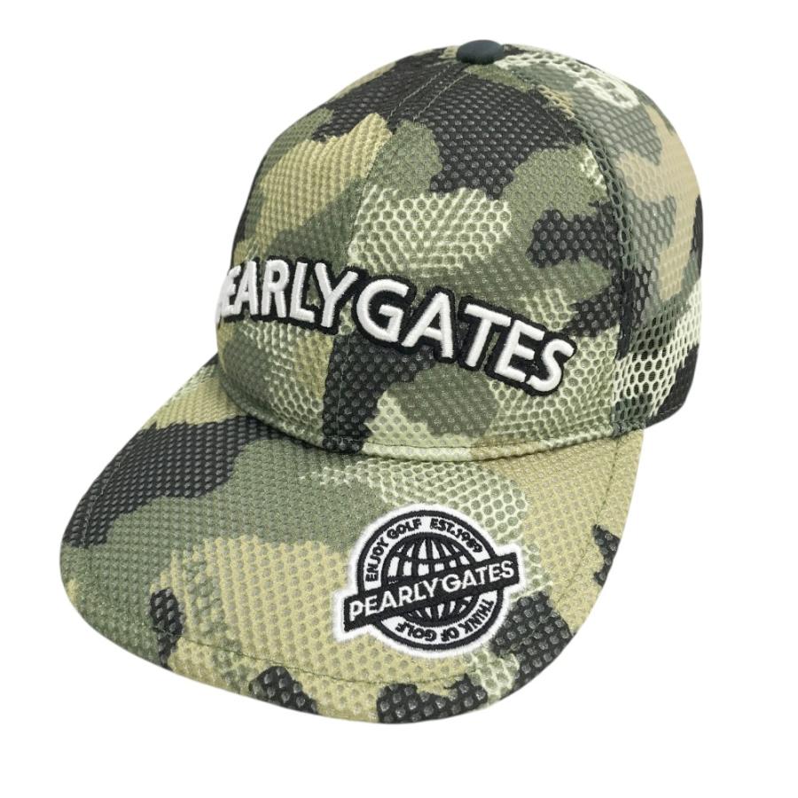 PEARLY GATES パーリーゲイツ メッシュキャップ カモフラ 迷彩柄 PEARLY GATES パーリーゲイツ メッシュキャップ カモフラ 迷彩柄