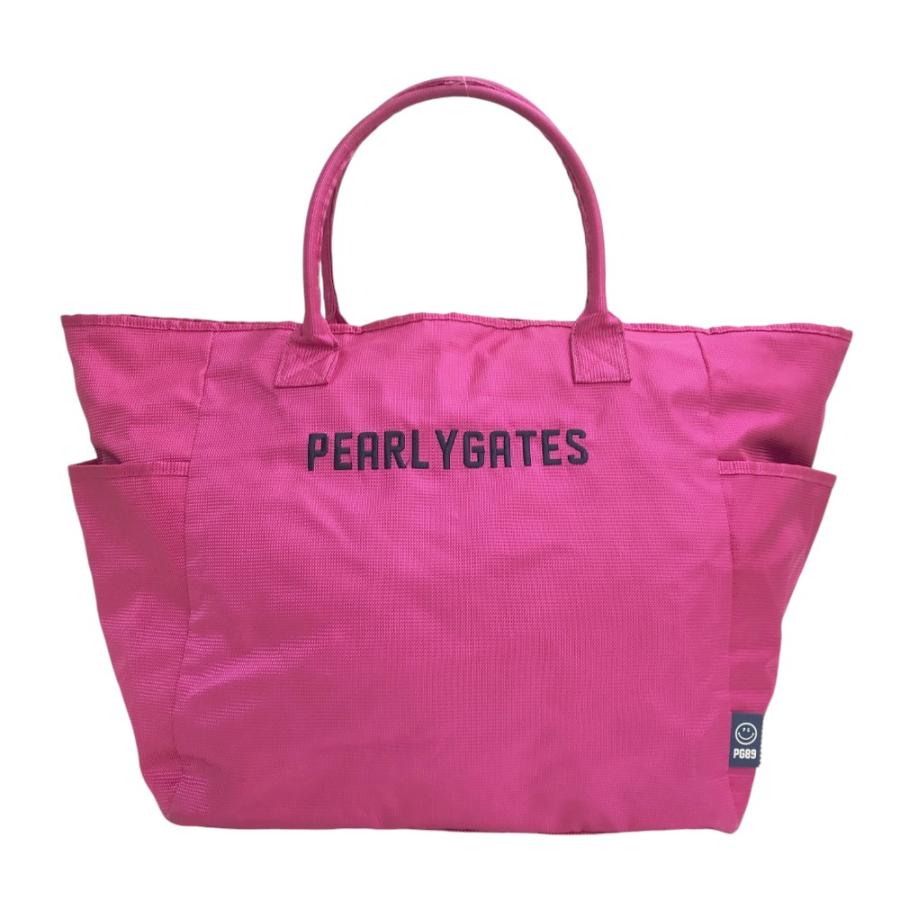新品！PEARLY GATES ピンク　ロッカーバック PEARLY GATES パーリーゲイツ ロッカーバッグ トートバッグ ニコ